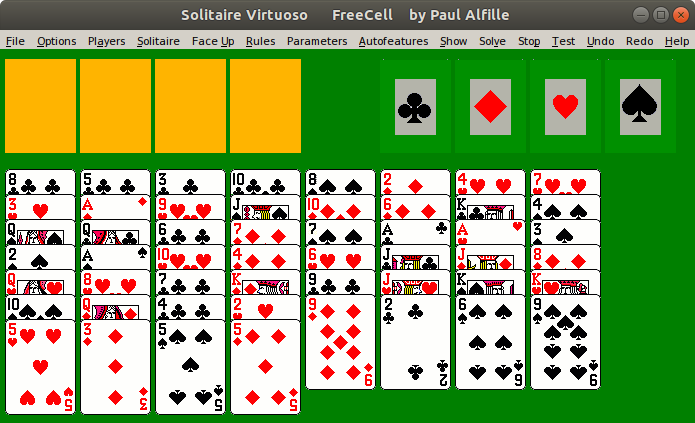  Handheld FreeCell Solitaire Game - 8019 : Toys & Games